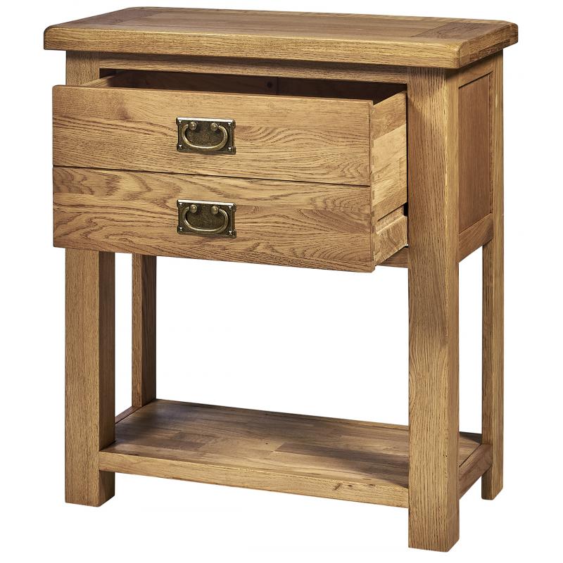 Kingsbury Solid Oak Small Console Table